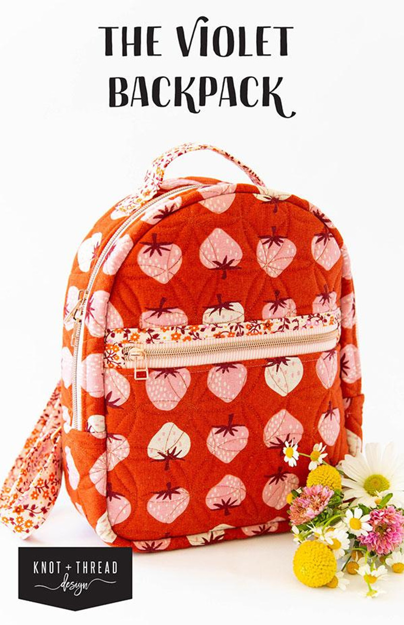 Mini Quilted Pattern Flap Bucket Bag Knot Design Strap