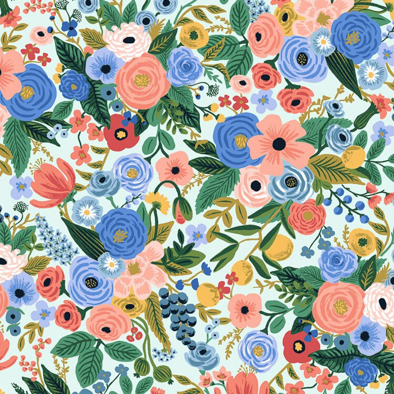 【色: Garden Party Blue】【Rifle Paper Co.】M PSW1201RL Rifle Paper Co. Garden Party Peel & Stick