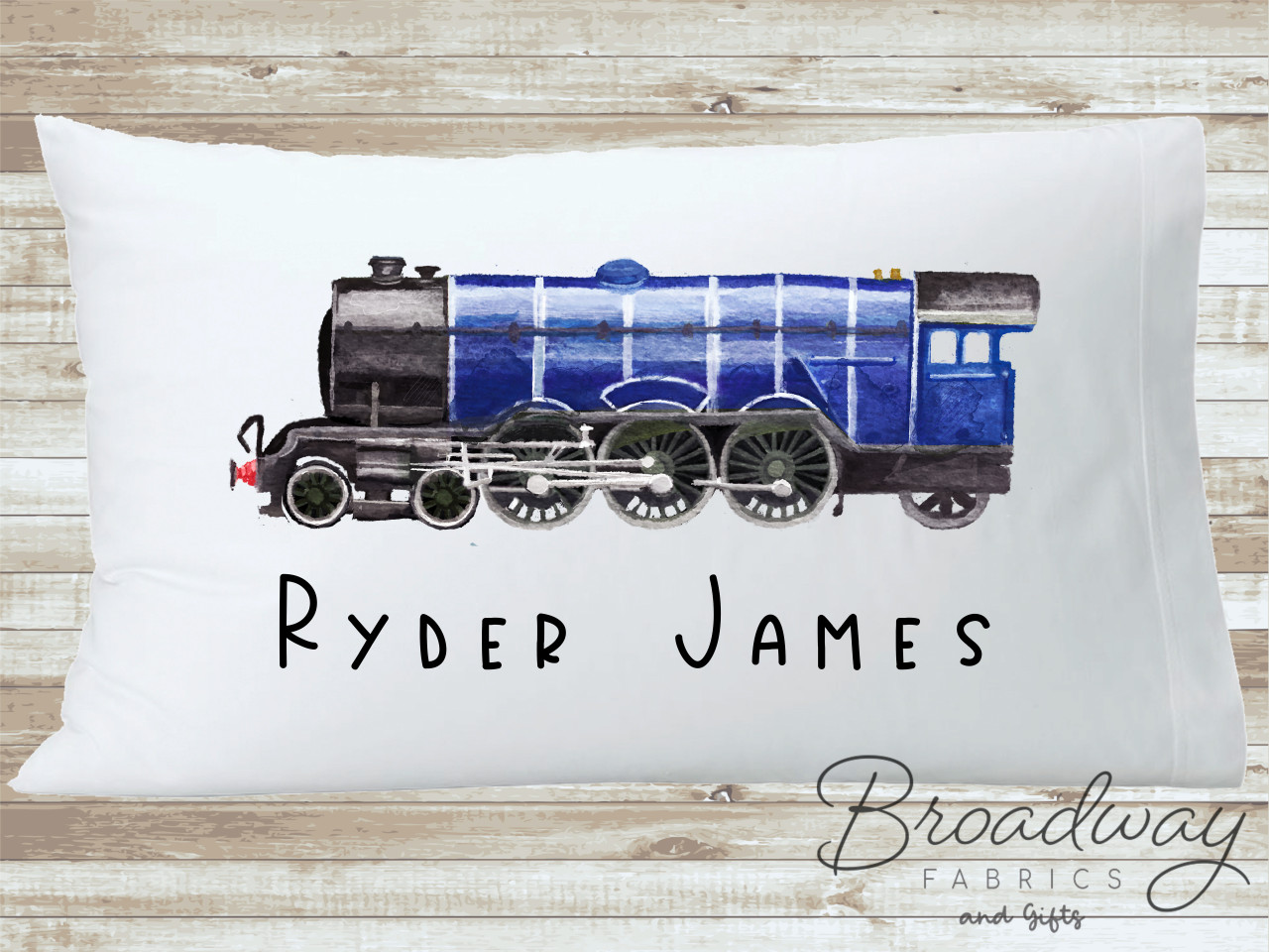 Personalized Train Blanket | Simply Unique Baby Gifts