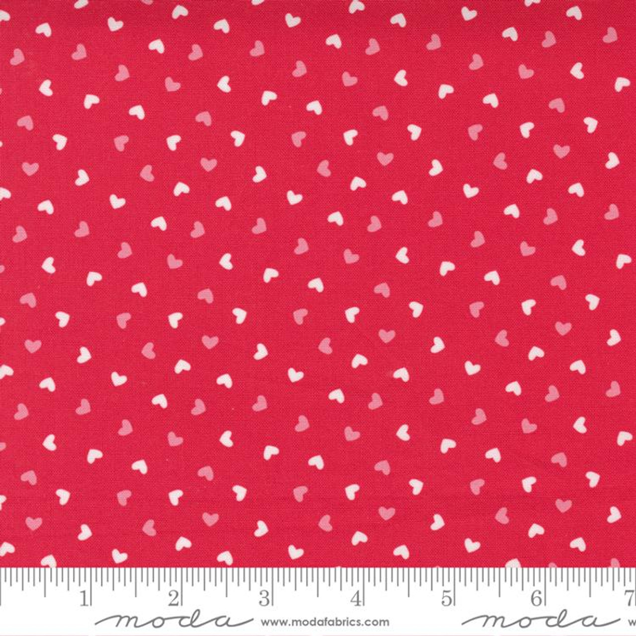 Riley Blake Designs Fabric - Falling in Love X's & O's - Blush