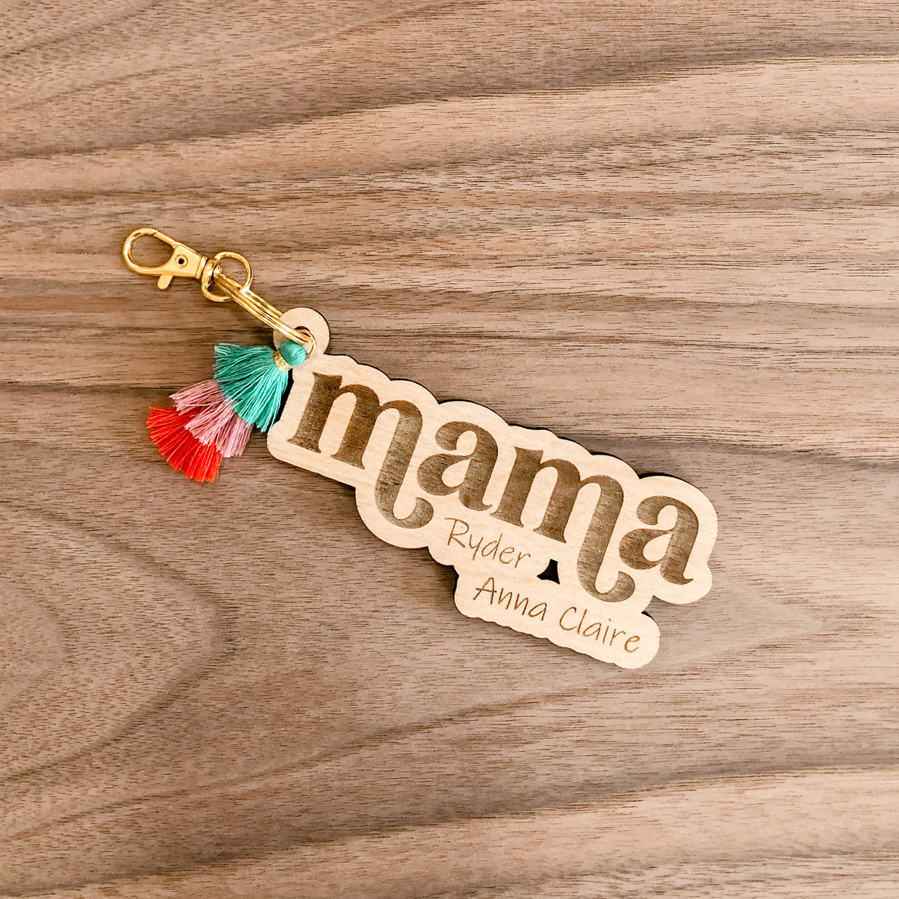 The Brown Box MDF Cut-Out Key Chain Making Kit for Kids