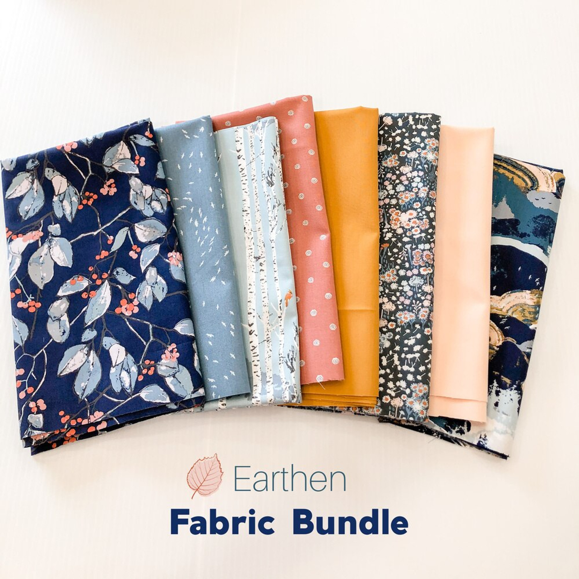 Earthen 8-piece Fabric Bundle quilt cotton - Art Gallery Fabrics