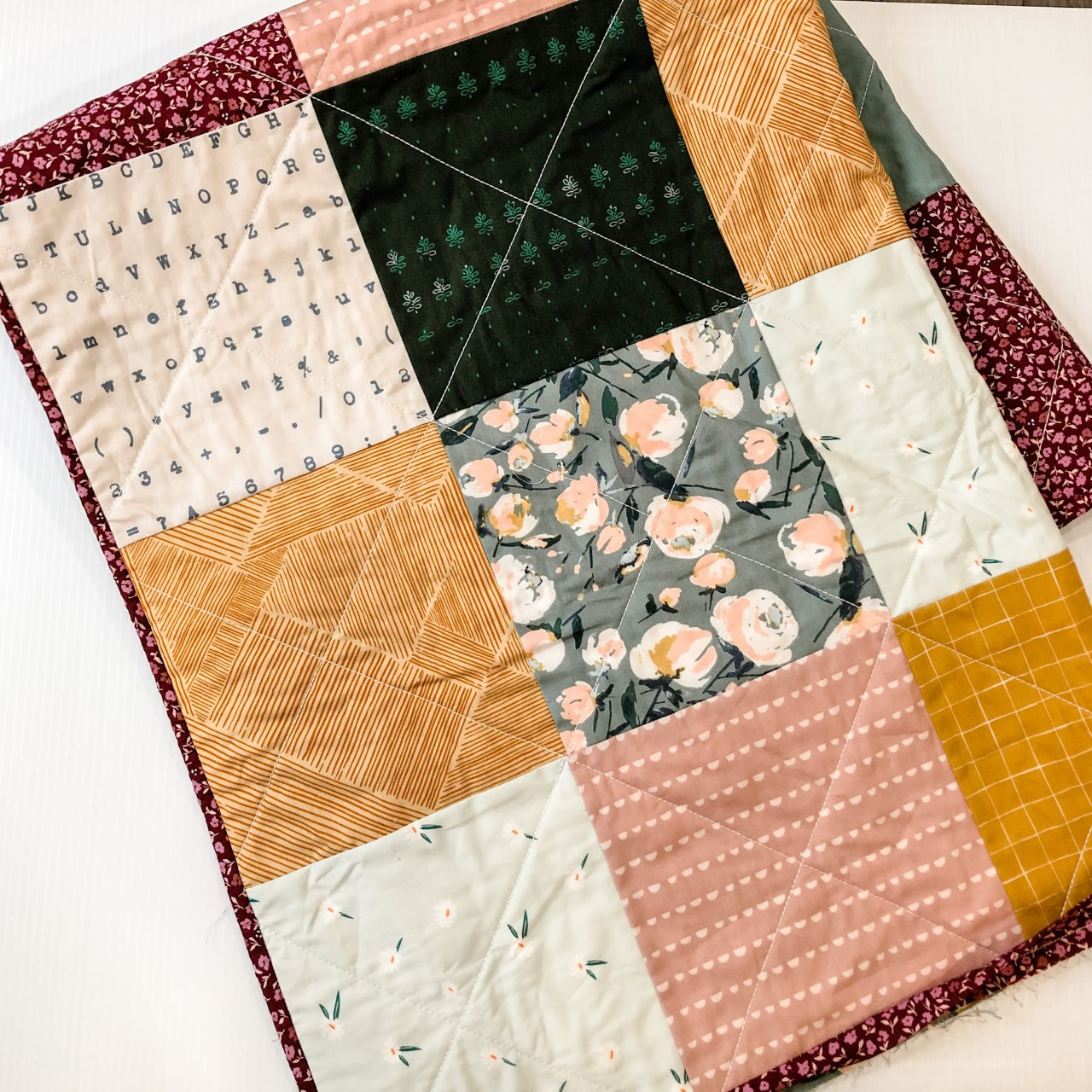 Farmhouse Square Quilt fabric bundle Broadway Fabric