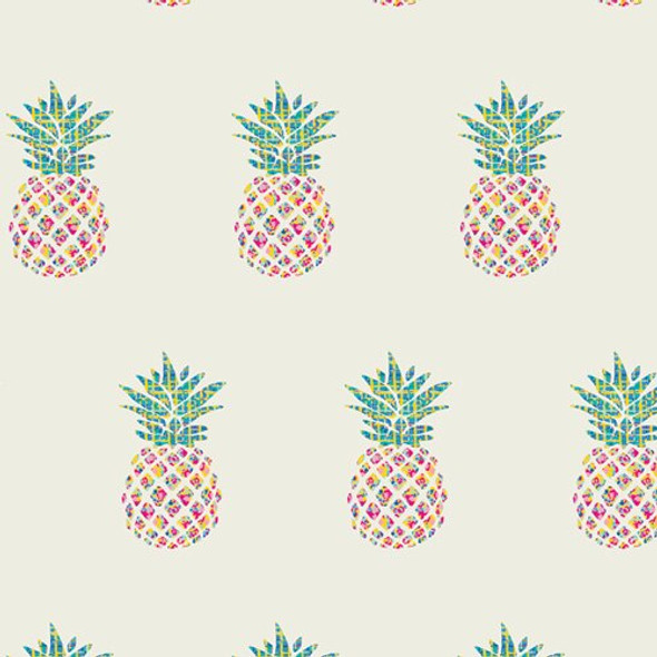 Pineapple quilt cotton fabrics design