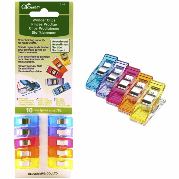 10 count pack quilting sewing clips