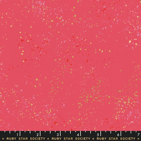Strawberry Speckled Metallic Ruby Star fabrics design Strawberry Speckled Metallic Ruby Star fabrics design