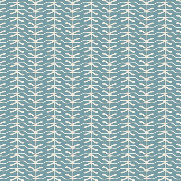 Light blue fabric - Lambkin Winter Sprout fabrics design