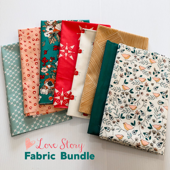 Love Story Fabric Bundle quilt cotton - Art Gallery Fabrics