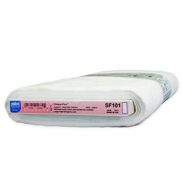 Pellon Shape Flex SF101 White woven fusible interfacing 20 inch wide