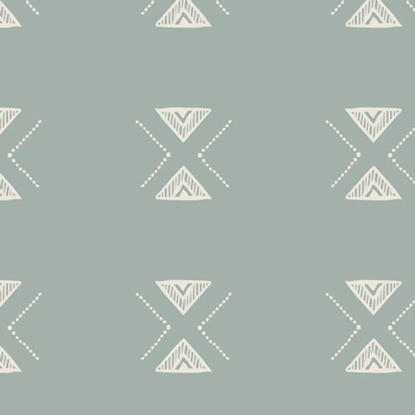 Triangular Serenity Low Volume fabrics design