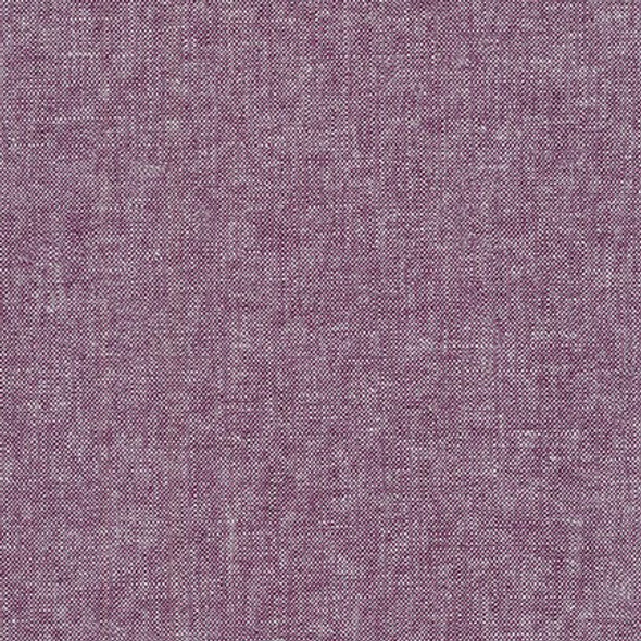 Purple eggplant linen fabric yarn dyed Essex Robert Kaufman