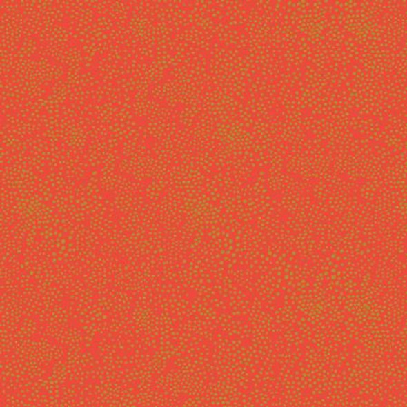 Red Metallic Dot quilting cotton - Rifle Paper Co Basics Menagerie Champagne