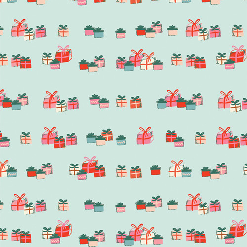 Season of Giving cotton fabric - AGF Christmas in the Cabin quilting cotton - sold by quarter yard