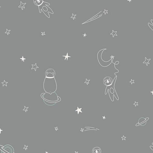 space animal fabrics design