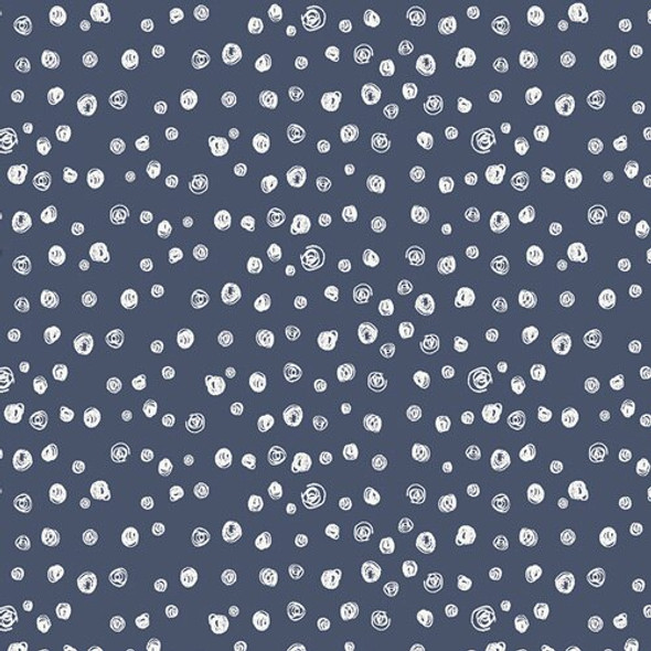 Blue Stardust cotton fabrics design