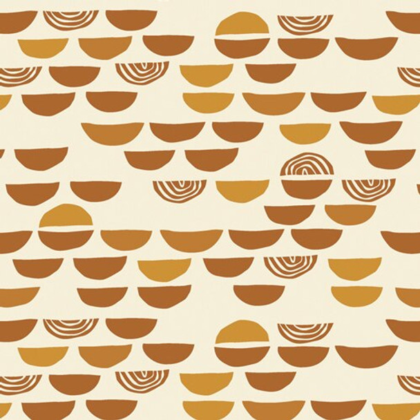 Unglazed Earthenware cotton fabrics design