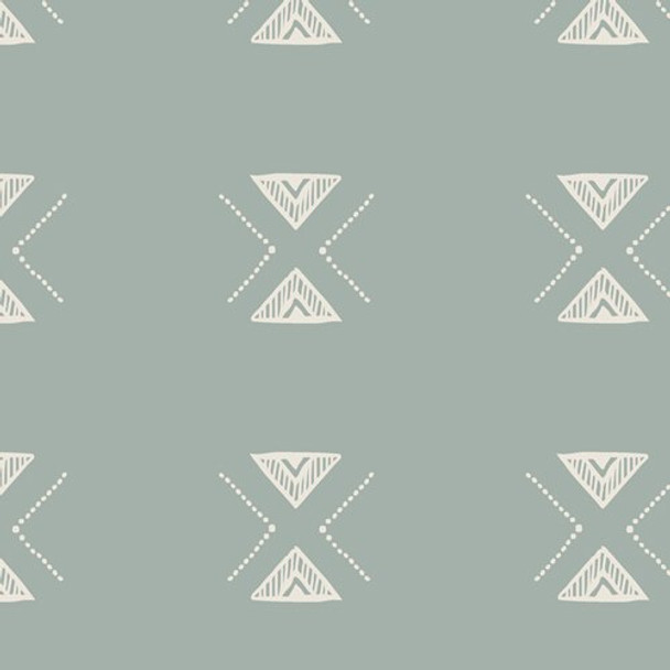 Triangular Serenity Low Volume fabrics design