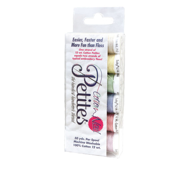 Sulky Thread Pack 12 wt cotton Petites 6 count Spring