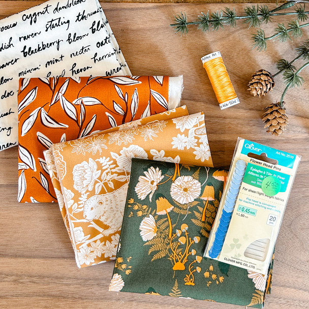 Holiday Fabric Gift Set - Wild Forgotten fat quarter bundle