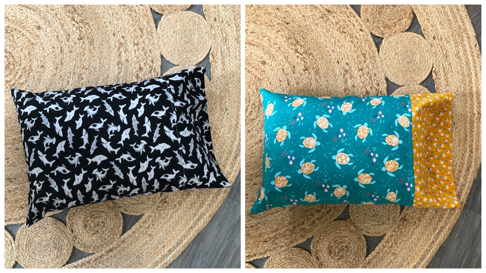 Easy Travel Pillowcase Tutorial with french seams! Broadway Fabrics