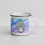 Libra Star Sign Enamel Mug