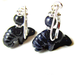 MANATEE EARRINGS ARTISAN