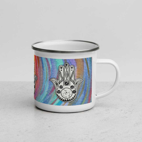 Sagittarius Star Sign Enamel Mug