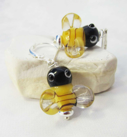 HONEY BEE EARRINGS