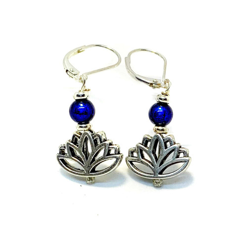 LOTUS FLOWER EARRINGS