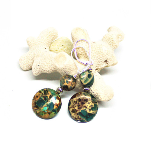 Sediment Jasper Earrings