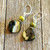 Mermaid Choice Freshwater Pearl and Shell Earrings