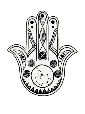Leo Hamsa Hand