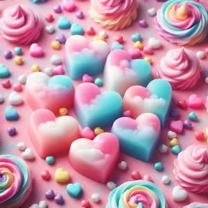 Cotton Candy Love Melts