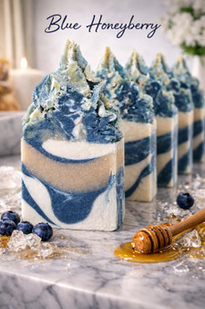 Blue Honeyberry Artisan Soap