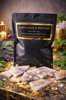Purple Sage & Mint Leaf Wax Brittle