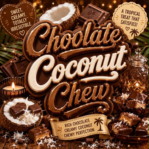 Chocolate Coconut Chew Squeezable Wax Melt