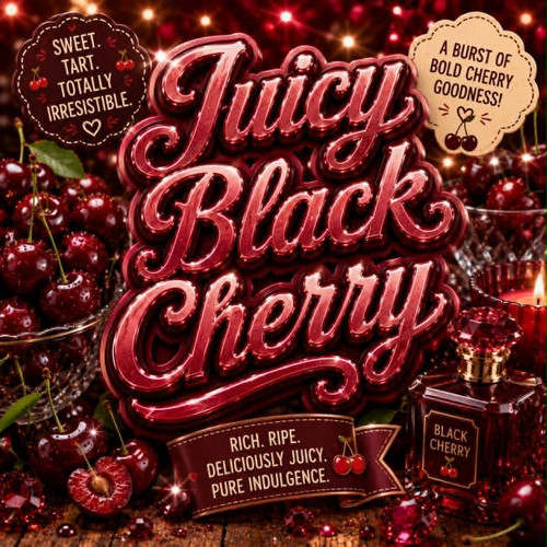 Juicy Black Cherry Squeezable Wax Melt