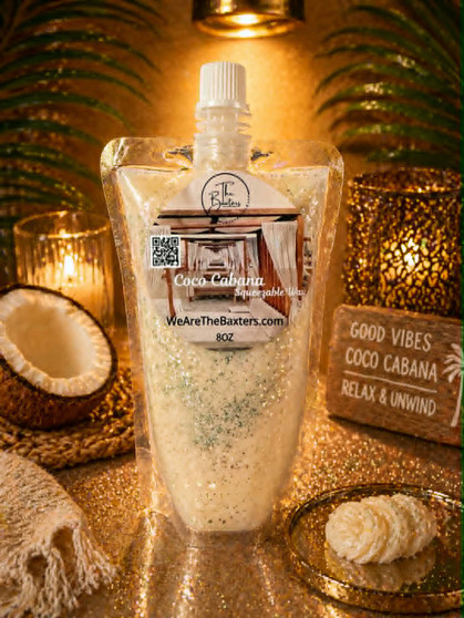 Coco Cabana Squeezable Wax Melt