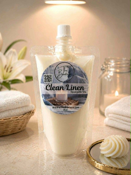 Clean Linen Squeezable Wax Melt