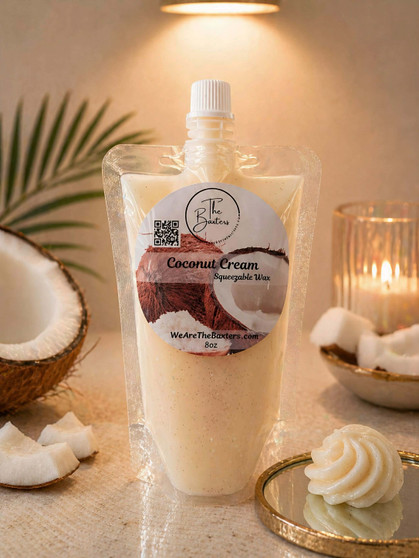 Coconut Cream Squeezable Wax Melt