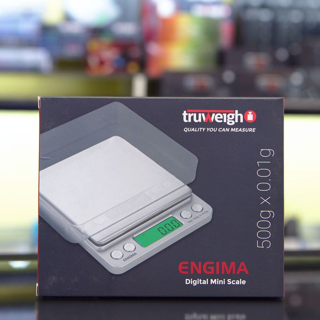 Truweigh Enigma Scale - 500g x 0.01g - Silver