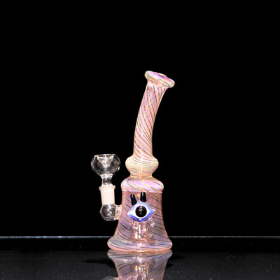 Tsunami Honeycomb Small Concentrates Water Pipe, RYO Tasteful Tobacco