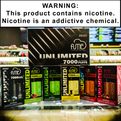 Fume Disposable Ecigs 5% Nicotine, City of Vapors