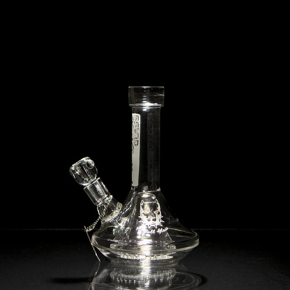 Pitt Bull Glass Wide Base Beaker Water Pipe Pitt Bull Glass Wide Base Beaker Water Pipe
