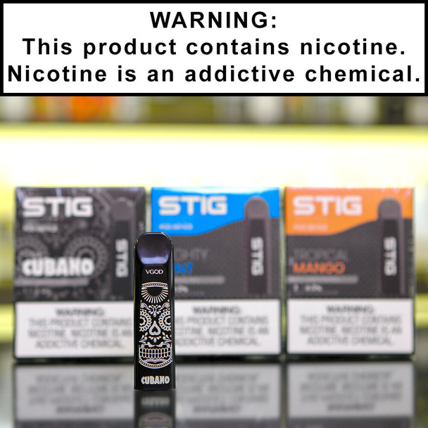 STIG Disposable Ecigs 6% Nicotine