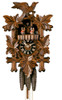 1-Day Musical German Cuckoo Clock ON SALE | Traditional 5 Leaf/1 Bird 600-3Tnu | Lindenhaus Imports in Helen, GA