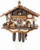 Authentic, Black Forest Cuckoo Clocks ON SALE!! || 8-Day Musical 'Biergarten' with Beer Wagon and Maiden, 18" || Lindenhaus Imports in Helen, Ga