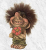 Authentic Trolls from Norway ON SALE! | Norwegian Troll Boy with Flowers, 4" | Lindenhaus Imports in Helen, Ga