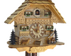 Schneider Woodchopper 1-Day Natural-Wood Finish Chalet German Cuckoo Clock 75/0