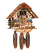 Schneider The Black Forest Bierdrinker Musical 8-Day Chalet German Cuckoo Clock 8TMT 6413/9